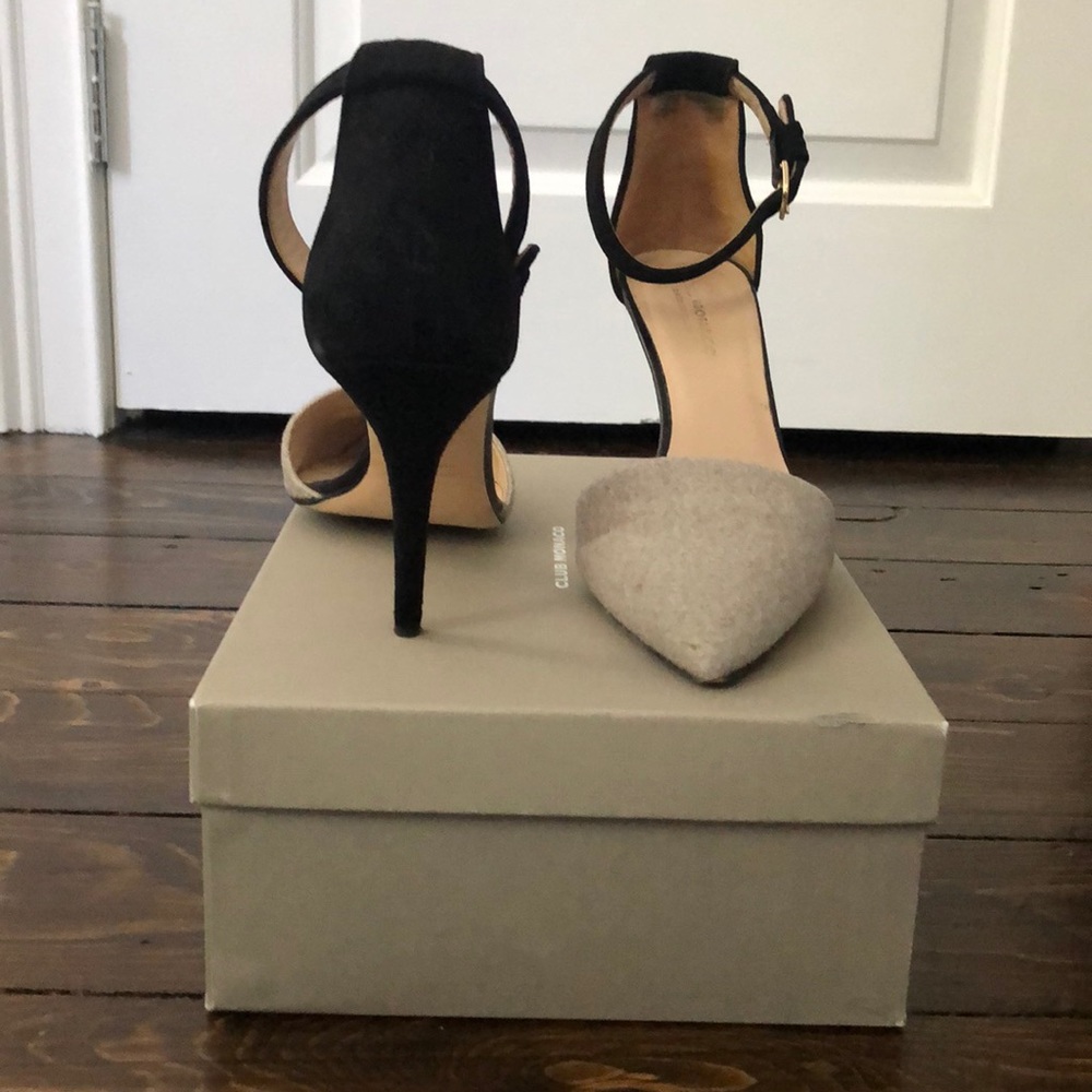 Club Monaco Lula Pump in Light Heather Grey